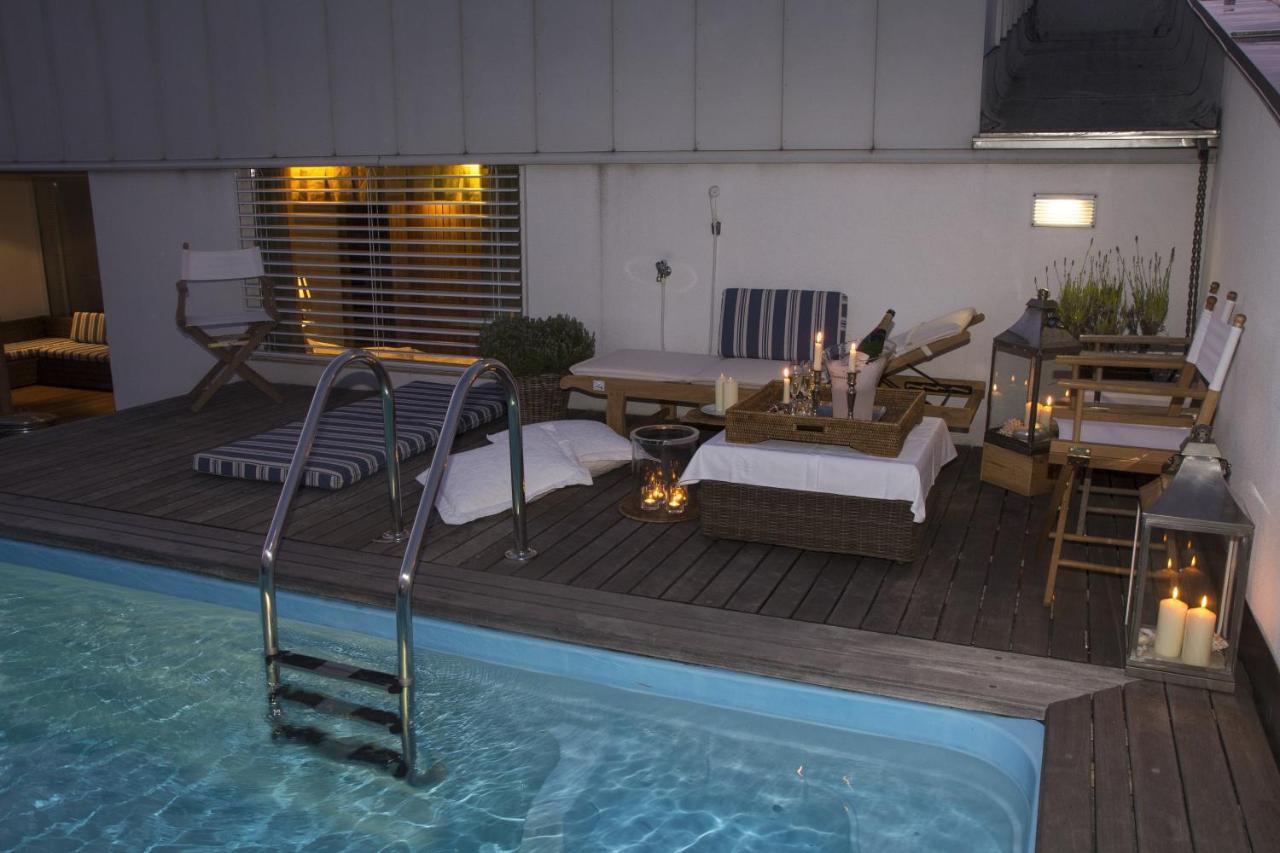 Pavi Apts Ljubljana - Private Rooftop Swimming Pool Exterior photo