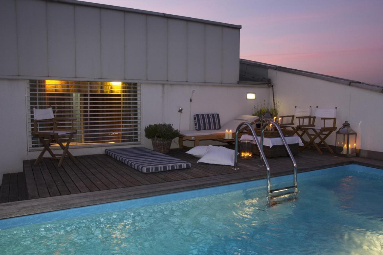Pavi Apts Ljubljana - Private Rooftop Swimming Pool Exterior photo